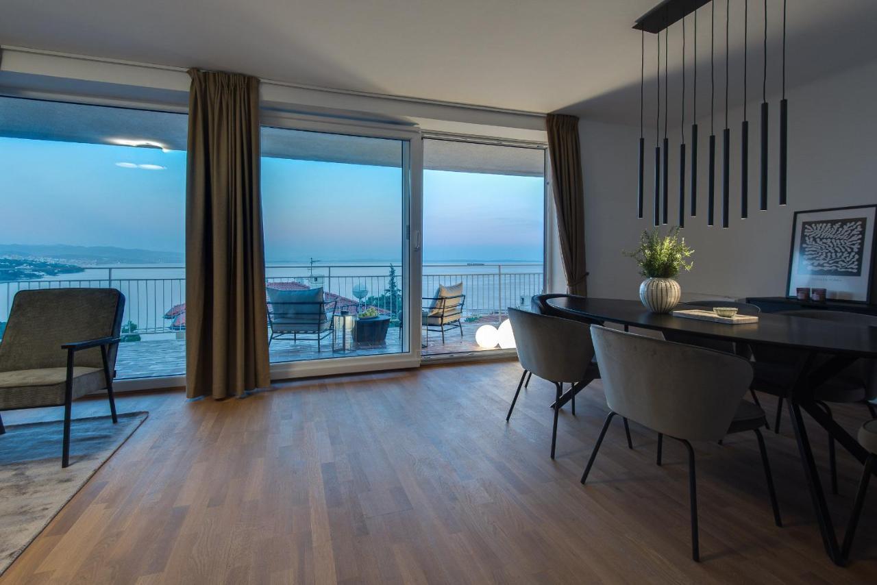 Premium Apartment With Beautiful Sea View, Short Walk To The Sea Opatija Eksteriør billede