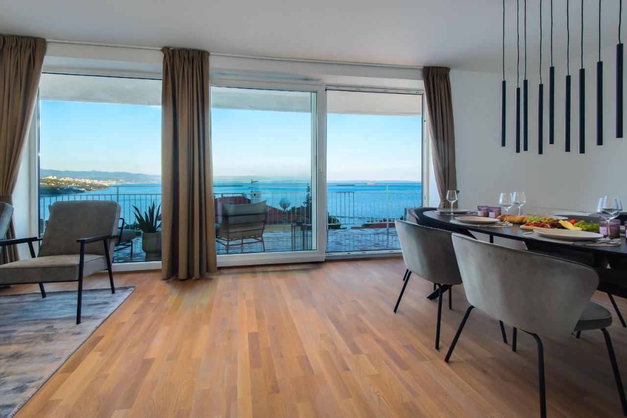 Premium Apartment With Beautiful Sea View, Short Walk To The Sea Opatija Eksteriør billede